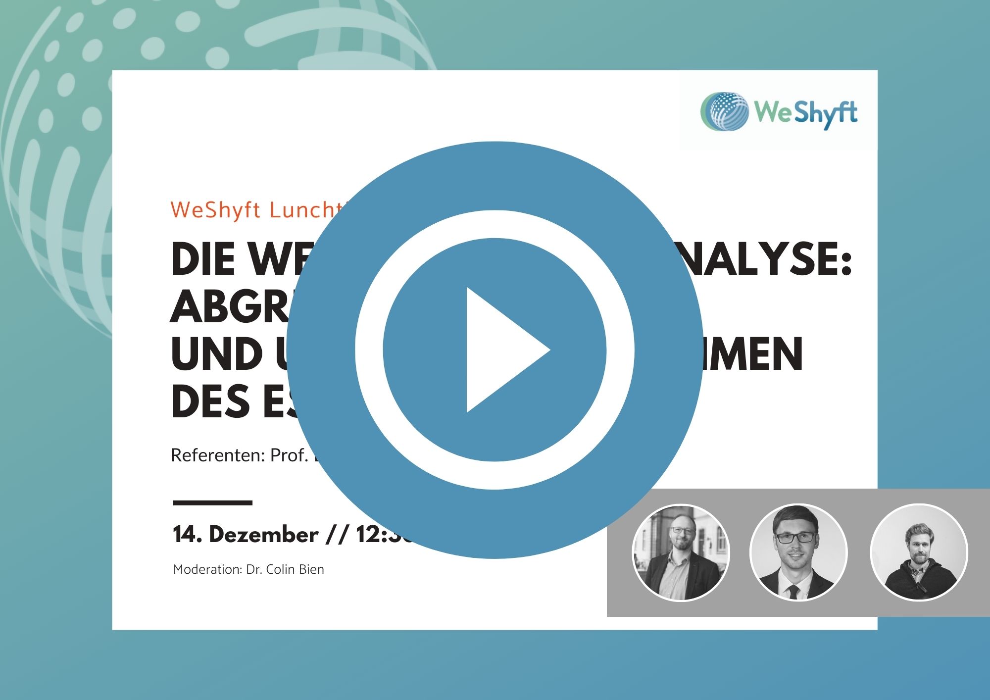Webinar CSRD Wesentlichkeitsanalyse