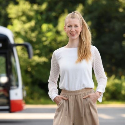 Sarah Dannenfeldt, Hochbahn Hamburg, Teilnehmerin des KI-Workshops